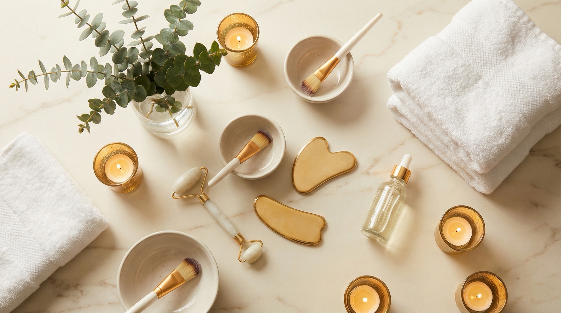 Professional wellbeing tools and skincare products